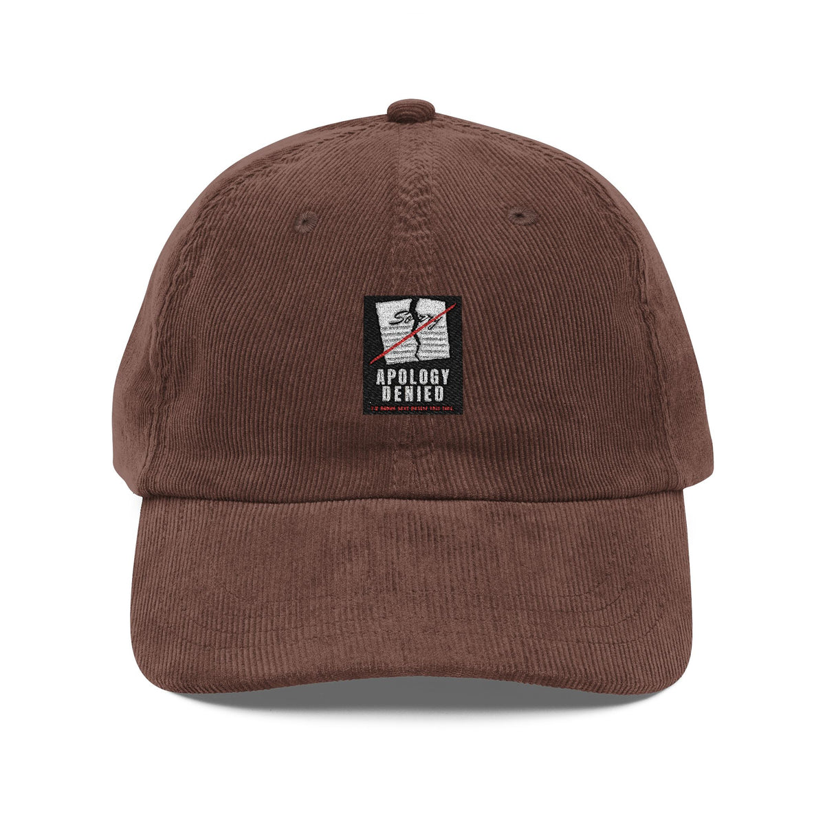 Broken Apology Corduroy Hat